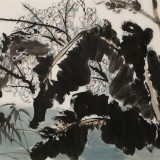 張詠梅  小六尺《清影搖春》 中美協(xié)會員 河南太康美協(xié)副主席