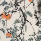 【已售】陳薪名 四尺《事事如意》中美協(xié)會(huì)員 第六屆全國(guó)花鳥(niǎo)畫(huà)展金獎(jiǎng)獲得者