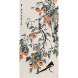 【已售】陳薪名 四尺《事事如意》中美協(xié)會(huì)員 第六屆全國花鳥畫展金獎(jiǎng)獲得者