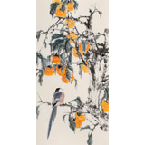 【已售】陳薪名 三尺《事事如意》中美協(xié)會(huì)員 第六屆全國花鳥畫展金獎(jiǎng)獲得者