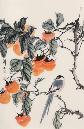 【已售】陳薪名《事事如意》 中美協(xié)會(huì)員 第六屆全國(guó)花鳥畫展金獎(jiǎng)獲得者