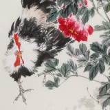 【已售】陳薪名 四尺《富貴大吉》中美協(xié)會員 第六屆全國花鳥畫展金獎獲得者