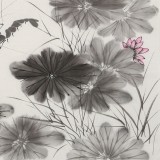 何華賢 四尺斗方《清趣圖》 潁淮書畫名家