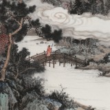 吳顯剛 《山路元無雨，空翠濕人衣》 貴州七星關(guān)美協(xié)主席