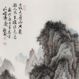 吳顯剛 《山路元無雨，空翠濕人衣》 貴州七星關(guān)美協(xié)主席