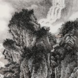 吳顯剛 《林泉清音圖》 貴州七星關(guān)美協(xié)主席