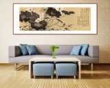 吳顯剛 小六尺《荷氣一塘》貴州七星關美協(xié)主席