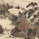 吳顯剛 《草堂論道圖》 貴州七星關(guān)美協(xié)主席