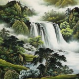 【已售】楊銘昌 小八尺《旭日祥云》 安徽山水畫(huà)研究協(xié)會(huì)理事