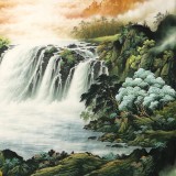 【已售】特價撿漏 楊銘昌 小八尺《旭日東升》 安徽山水畫研究協(xié)會理事