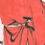 【已售】連紅武 四尺三開《鎮(zhèn)宅圖》 徐悲鴻畫院華北分院副院長