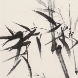 【已售】何華賢 四尺三開《清風(fēng)》 潁淮書畫名家