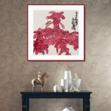 王永剛 斗方小品《秋聲》國(guó)家一級(jí)美術(shù)師（詢價(jià)）