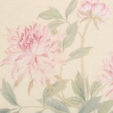 張瑰麗 四尺對開工筆《花開富貴》 湖南省美術(shù)家協(xié)會會員