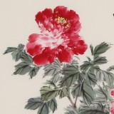 【已售】陳薪名 四尺斗方《花開富貴》 中美協(xié)會(huì)員 第六屆全國(guó)花鳥畫展金獎(jiǎng)獲得者