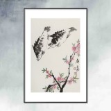 庾超然 四尺三開《有余圖》 黃鶴樓書畫院院長