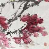 四川美協(xié)會(huì)員西蜀山人四尺斗方《秋韻》