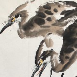 四川美協(xié)會員西蜀山人四尺斗方《荷氣》