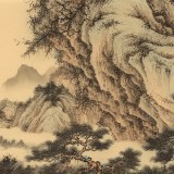 吳顯剛 《觀江望遠(yuǎn)》 貴州七星關(guān)美協(xié)主席