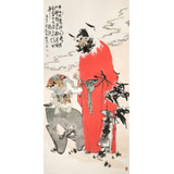 【已售】連紅武 四尺《鐘馗神威》 徐悲鴻畫(huà)院華北分院副院長(zhǎng)