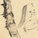 【已售】曹建濤 四尺三開《馬到成功》 獨(dú)具特色水墨人物畫家