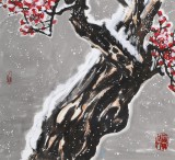 【已售】王永剛 三尺《喜上眉梢》 國(guó)家一級(jí)美術(shù)師