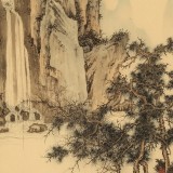 吳顯剛 《觀瀑圖》 貴州七星關(guān)美協(xié)主席